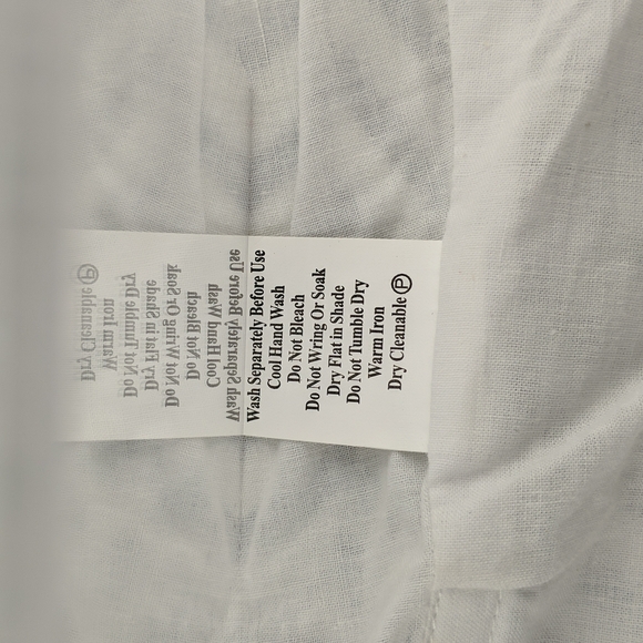 Queenspark Top Size 18 Black White Stripe Tie-up Halterneck Buttons Zip-up Back - Picture 8 of 9